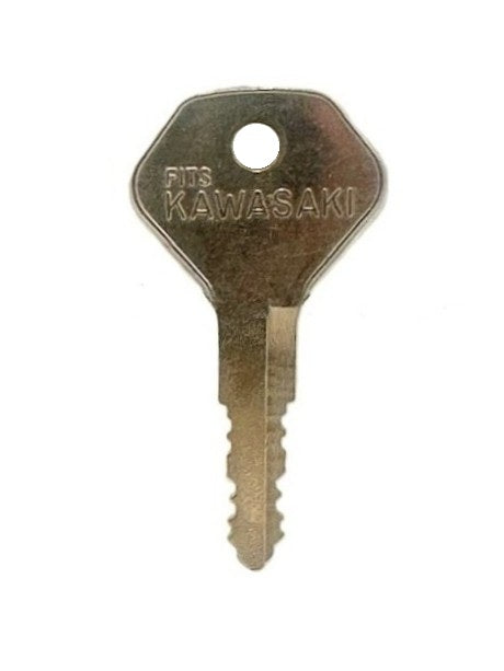 Motorcycle Replacement Key Number Z5980 Fits Kawasaki Motorcycles