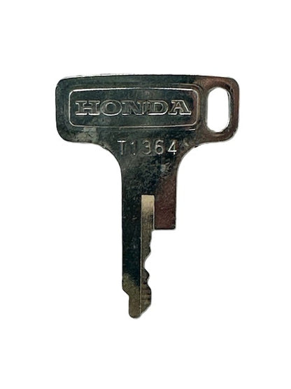 Honda Motorcycle Key Number T1364