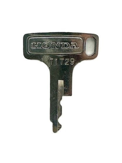 Honda Motorcycle Key Number T1729