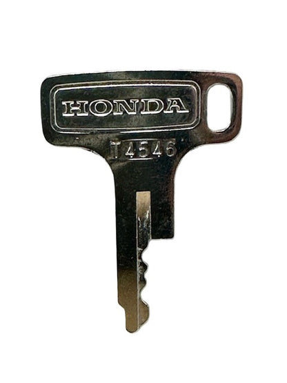 Honda Motorcycle Key Number T4546