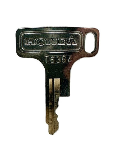 Honda Motorcycle Key Number T6364