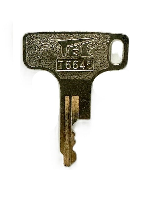 Honda Motorcycle Key Number T6645