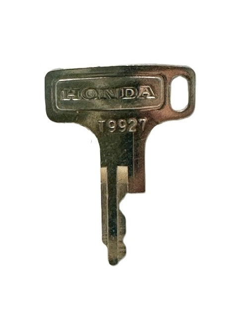 Honda Motorcycle Key Number T9927