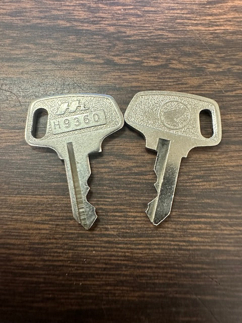 Honda Motorcycle Key Number H5056